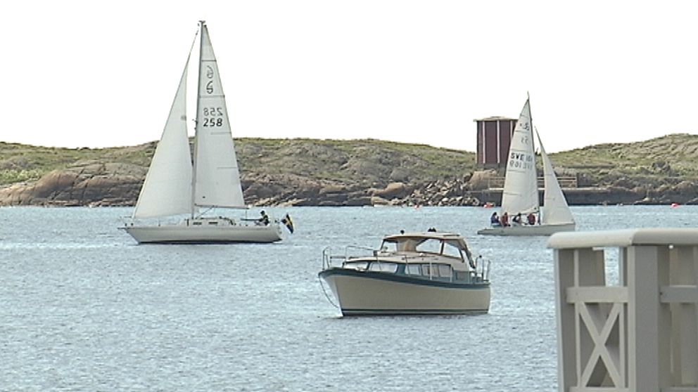 Härlig sommarkänsla i Varberg den 31 maj.