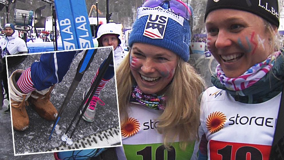 ”Magiska” strumpor ska ge USA ny medalj i stafetten.