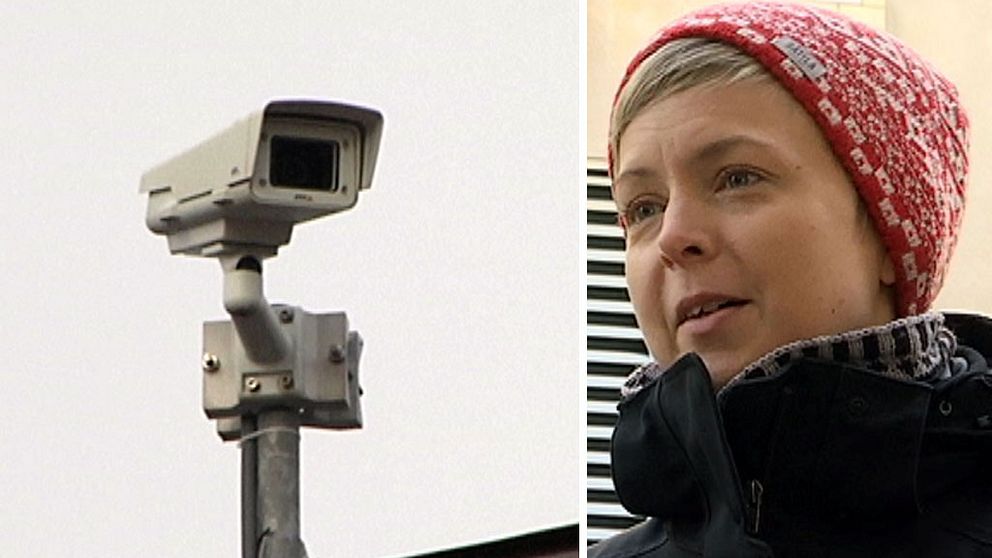 Forskaren Christel Backman ett varnande finger mot Göteborgs stads planer på ökad kameraövervakning.