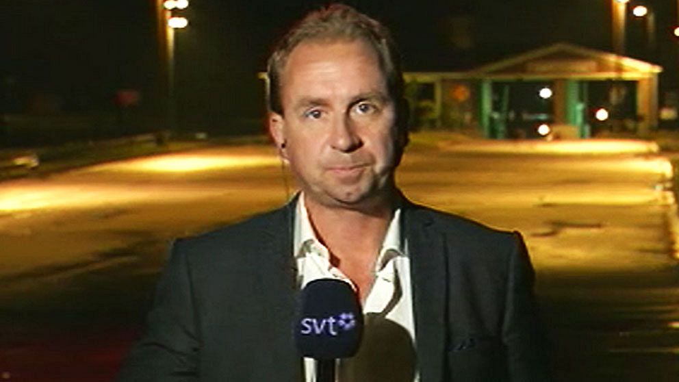 SVT:s Stefan Åsberg rapporterar på plats i Fort Meade från rättegången mot soldaten Bradley Manning.
