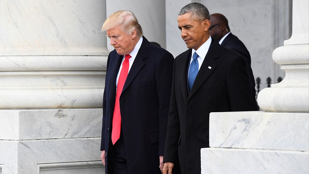 Trump och Obama