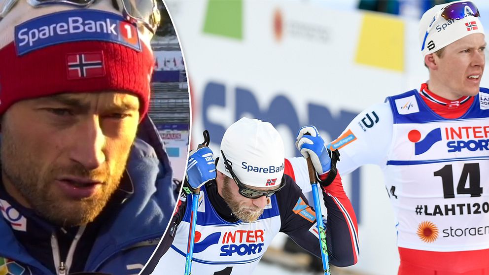 Petter Northug är missnöjd med herrtruppens VM-insats.