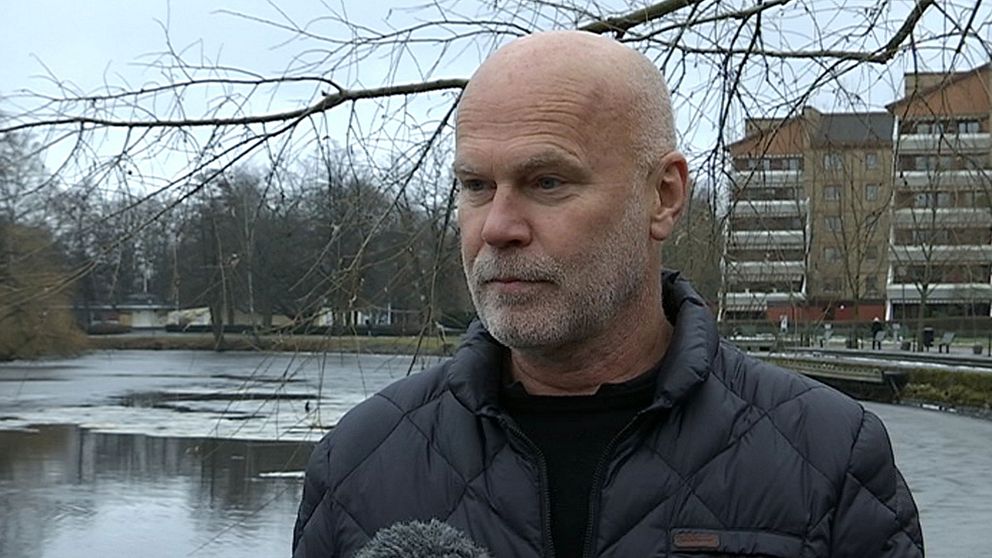 Jan-Erik Ekblad redare på passagerarbåten M/S Gustaf Lagerbjelke vid Svartån