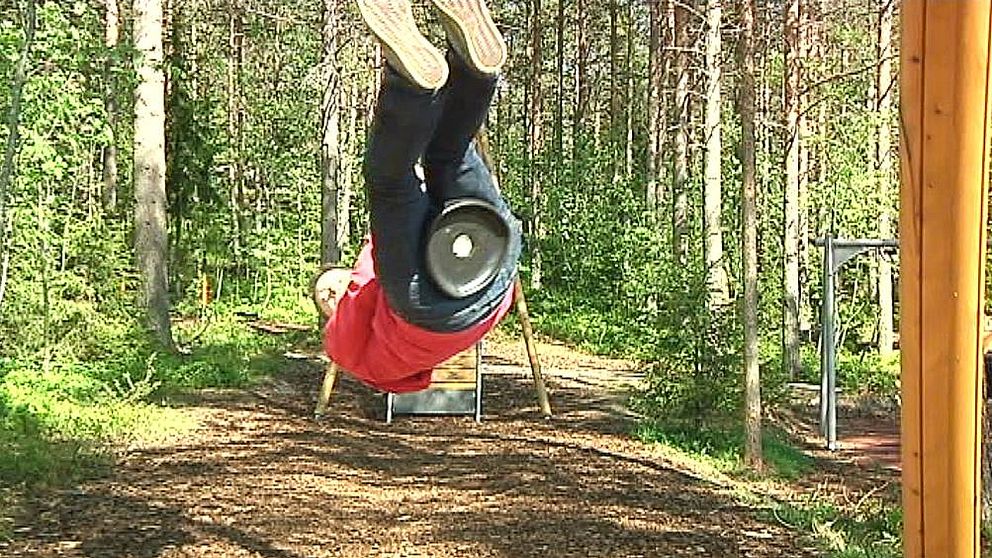 I Örnsköldsvik öppnas nu lekparker för vuxna.