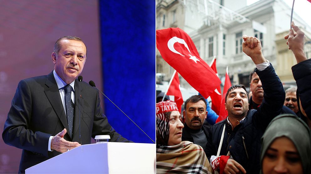 Erdogan ryter ifrån efter Nederländernas landningsförbud.