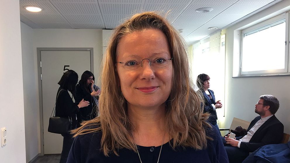 Maria Winberg Nordström (L) företräder kommunen som ordförande i stadens HR-utskott.