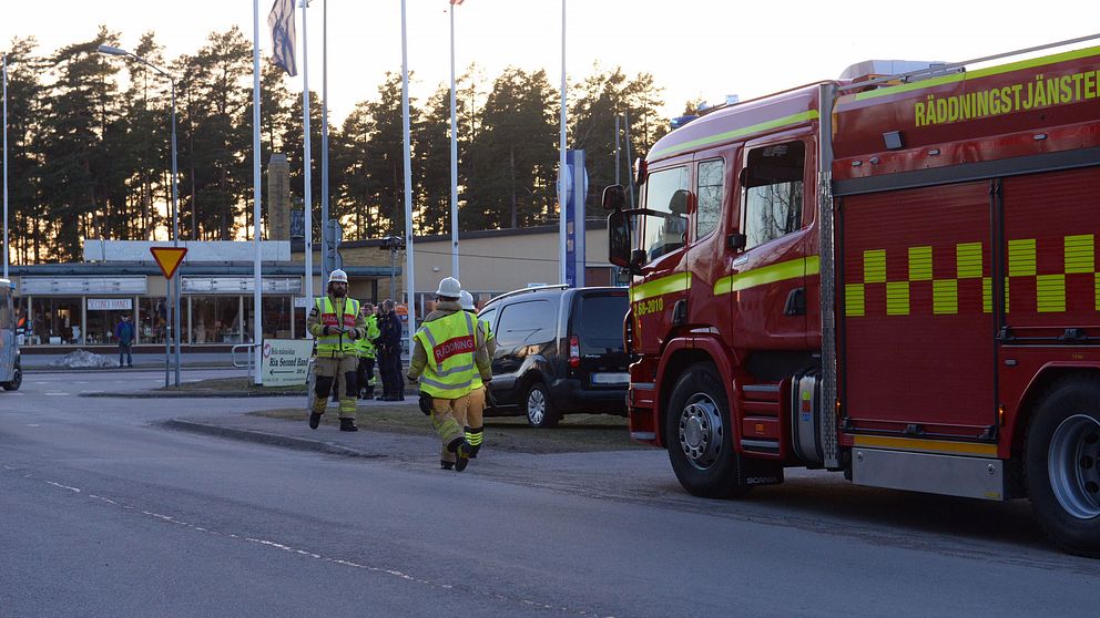 MC-förare förd till sjukhus efter kollision med en bil i Nybro