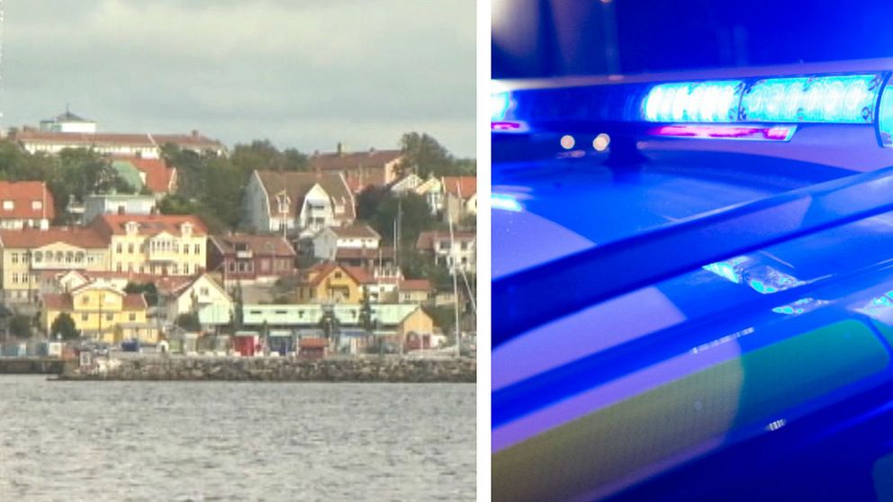 Polisinsats i Strömstad