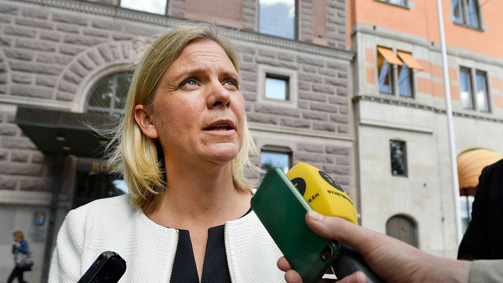 Finansminister Magdalena Andersson (S).