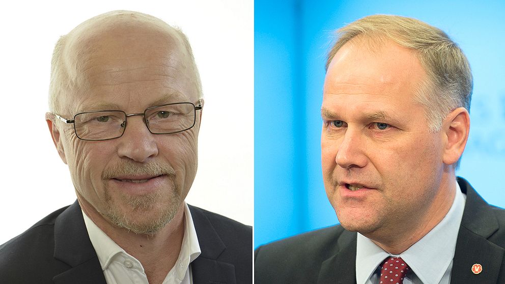 Stig Henriksson och Jonas Sjöstedt.