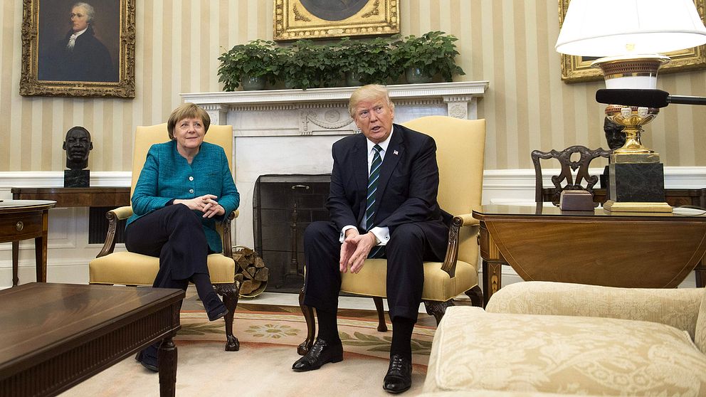 Merkel och Trump