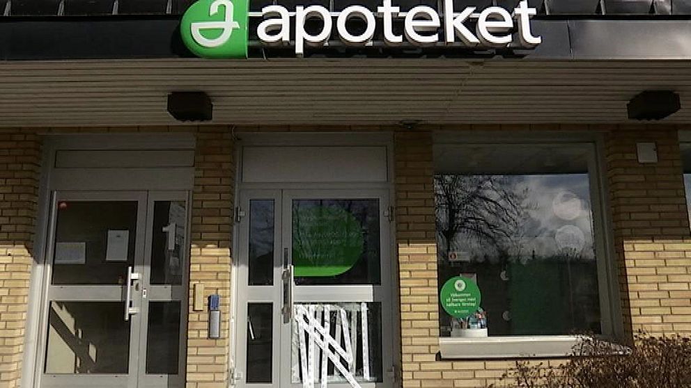 Inbrott på apoteket i Grums