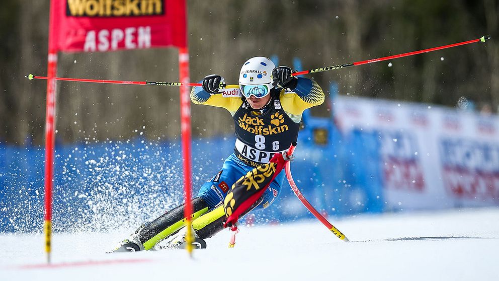 André Myhrer har chansen att vinna i Aspen i kväll.