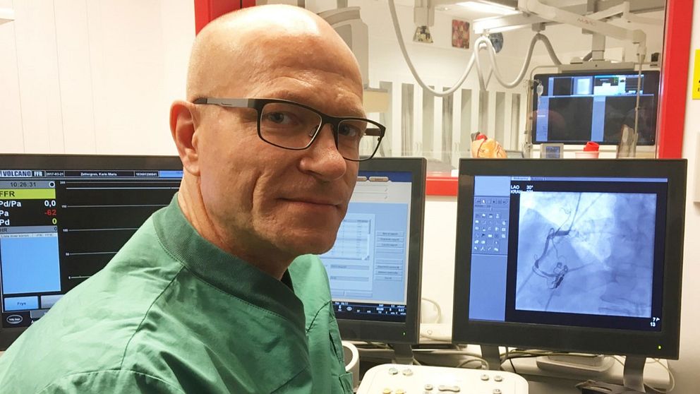 Ole Fröbert, överläkare och professor på hjärt-lungkliniken USÖ