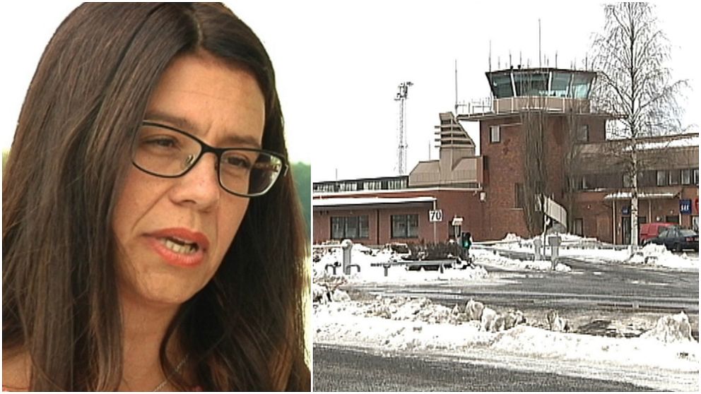 Helena Lindahl, Umeå Flygplats, Umeå airport
