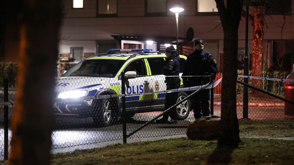 En knivskars till döds på Hässleholmen i Borås. Två andra knivskars svårt.