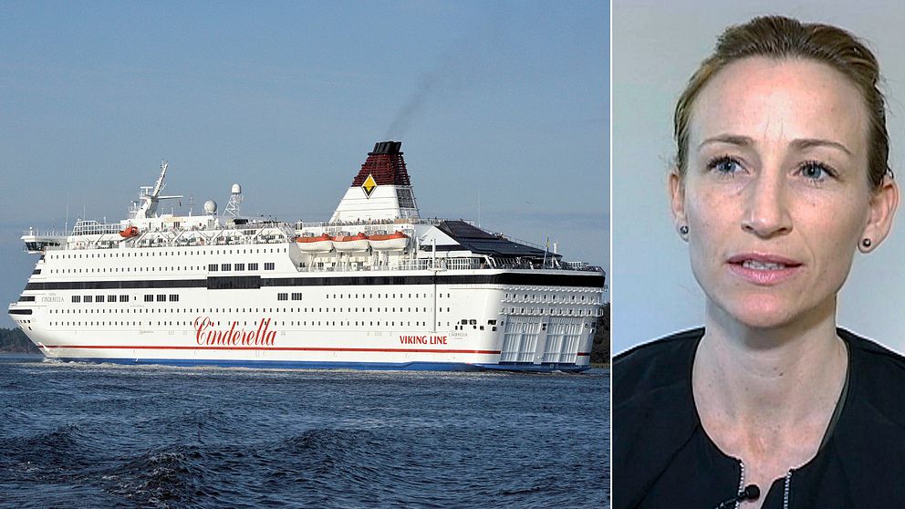 Viking Lines färja Cinderella, Anna Möller på Söderjukhuset