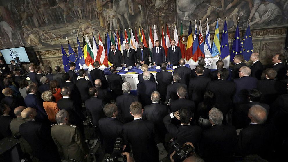 EU-ledare inväntar möte