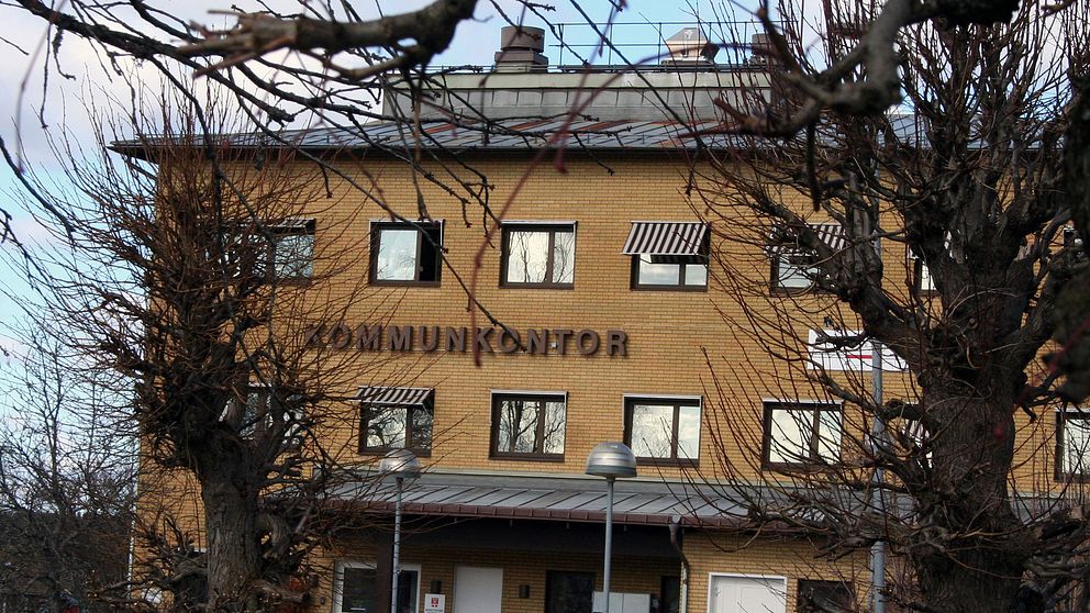 Kommunkontoret i Bengstfors. Arkivbild.