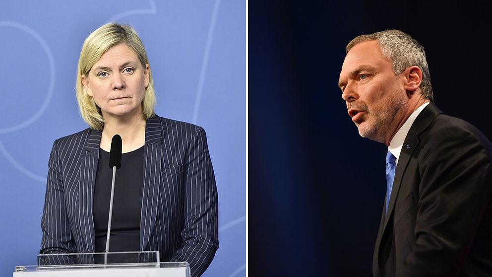 Magdalena Andersson och Jan Björklund