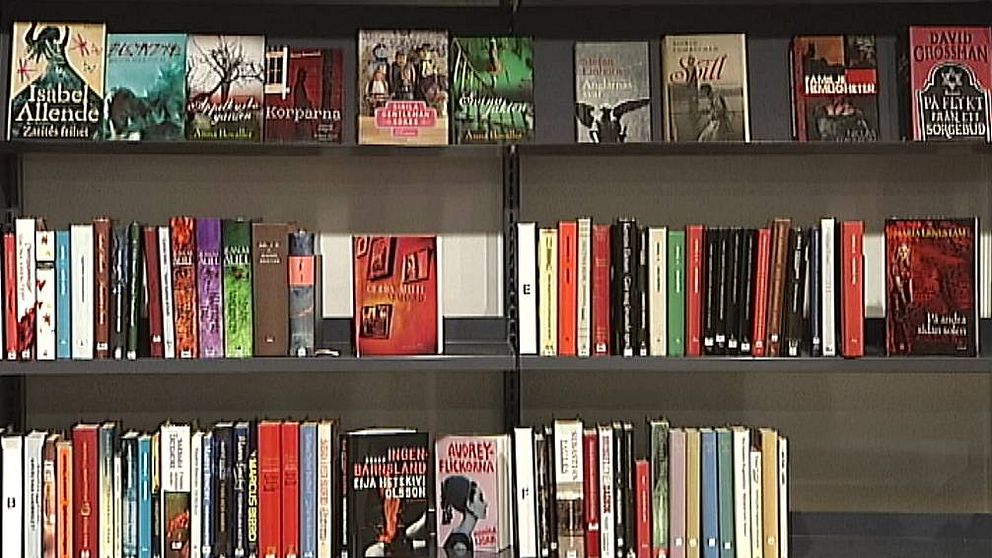 Hylla på bibliotek