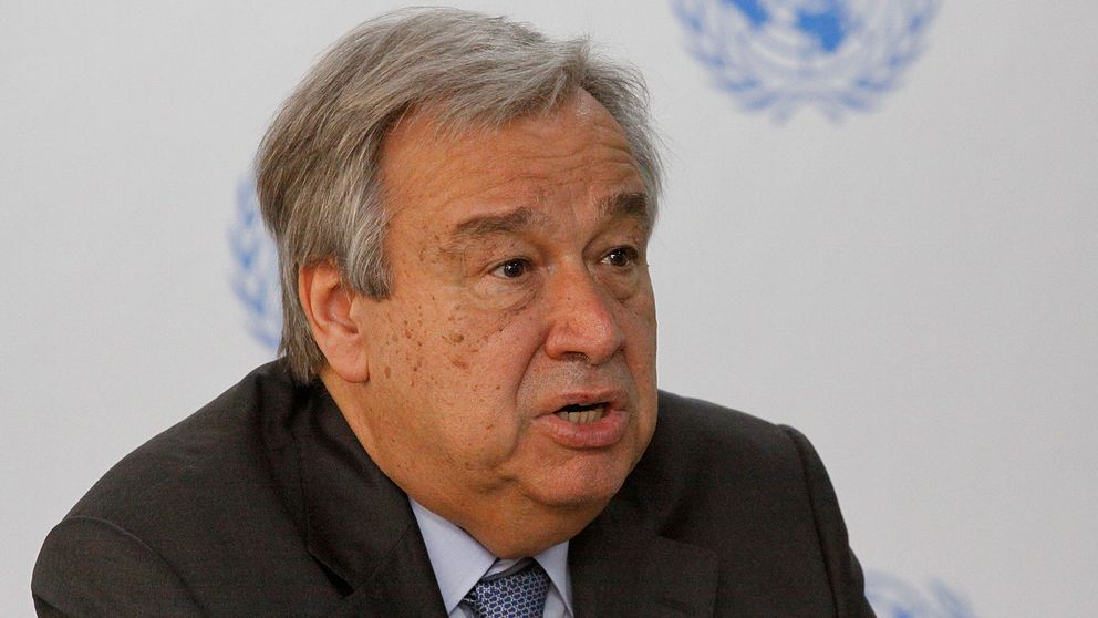 FN:s generalsekreterare António Guterres