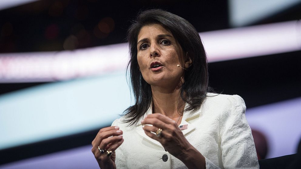 Nikki Haley, 45, är en ambitiös politiker som tagit ett rejält kliv i karriären som president Trumps FN-ambassadör, utan någon större erfarenhet av utrikespolitik.