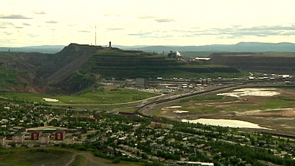 LKAB:s gruva i Kiruna
