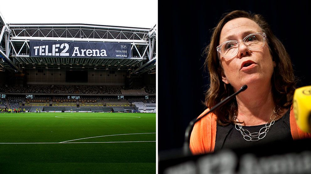 Man utgår ifrån att supportrar ligger bakom, enligt Madeleine Sjöstedt, kultur- och fastighetsborgarråd.