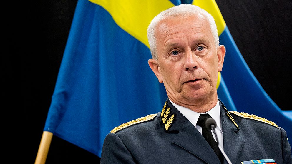 Överbefälhavare Sverker Göransson.