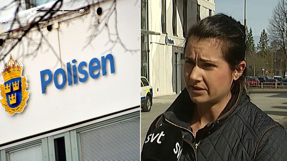 Polishuset i Örebro och huvudskyddsombudet Anneli Alaby