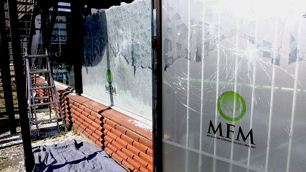 Muslimska församlingen i Malmö utsattes för stenkastning