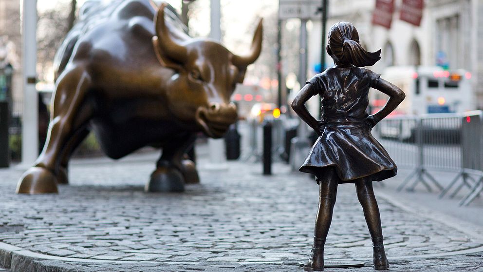 Statyn över den orädda flickan på Wall Street gjorde succé i sociala medier tidigare i år.