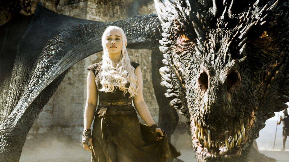 Daenerys Targaryen (Emilia Clarke) i Game of thrones.
