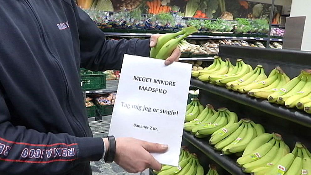 Enstaka bananer reas ut för att de inte ska bli över