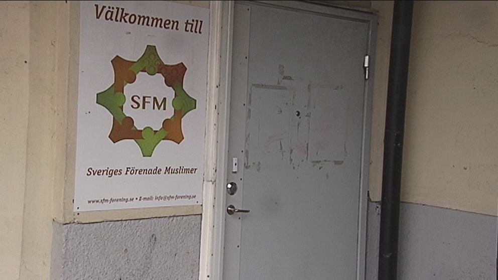 Sveriges förenade muslimers lokal.