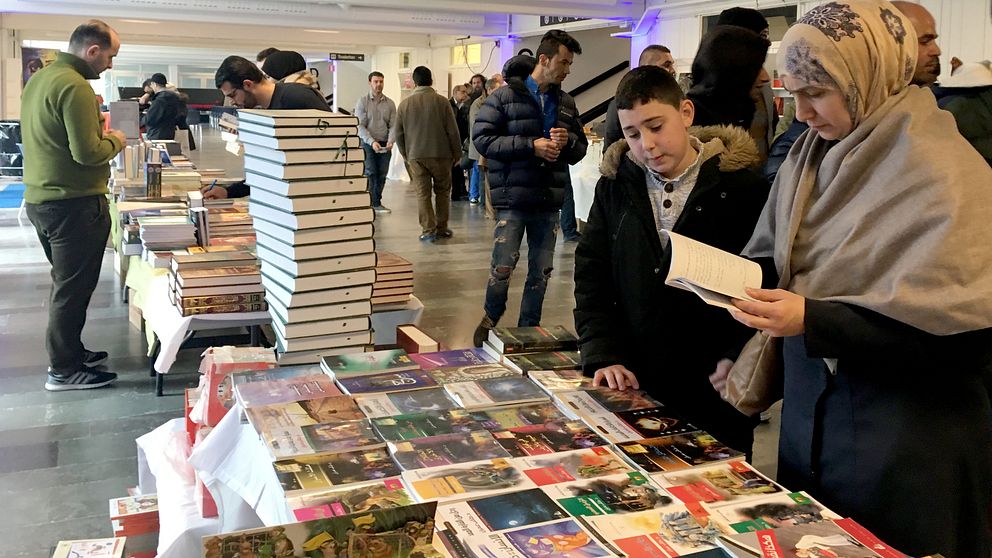 Arabiska bokmässan på Baltiska hallen i Malmö
