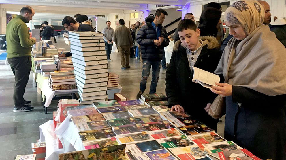 Arabiska bokmässan på Baltiska hallen i Malmö