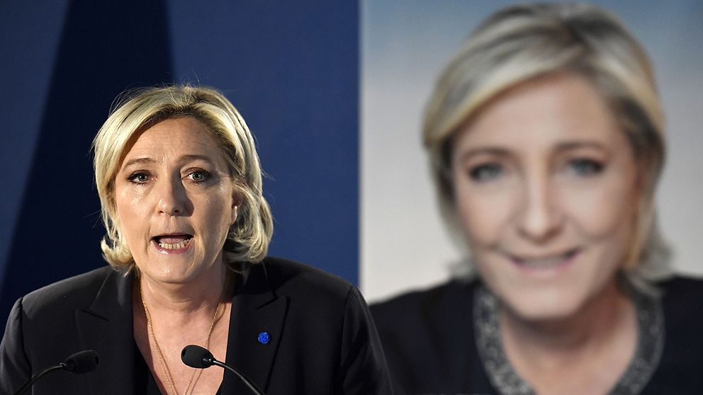 Marine Le Pen ser ut att gå vidare till nästa valomgång i Frankrike, och kan bli landets nästa president.