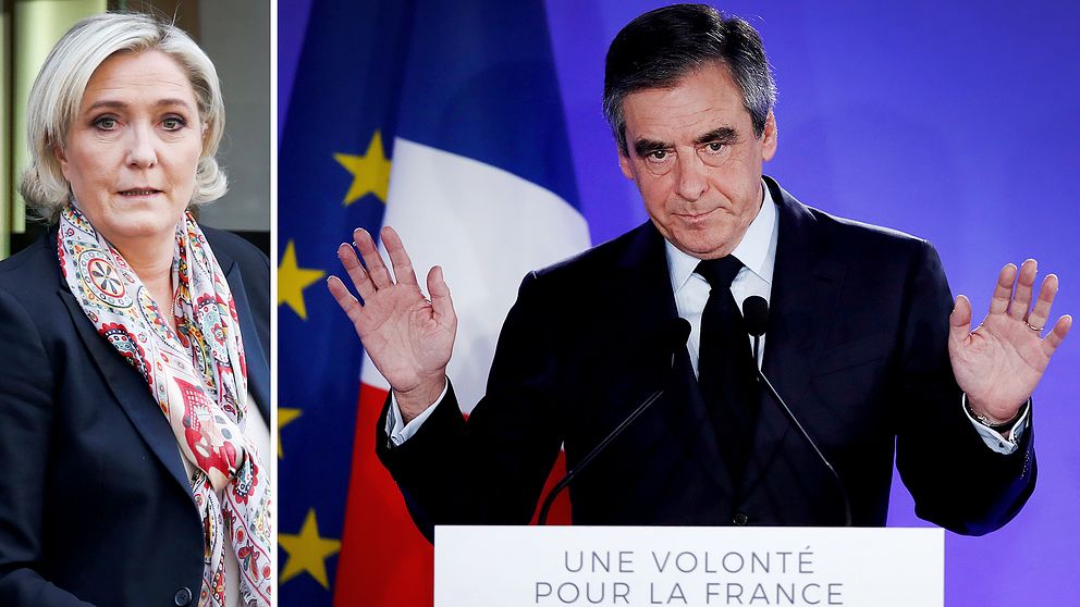 Nationella Frontens Marine Le Pen ska nu försöka locka så många väljare från anhängarna till de förlorande kandidaterna som möjligt – vilket kan bli svårt med tanke på att bland annat Republikanernas Francois Fillon uppmanat sina supporters att rösta på Macron