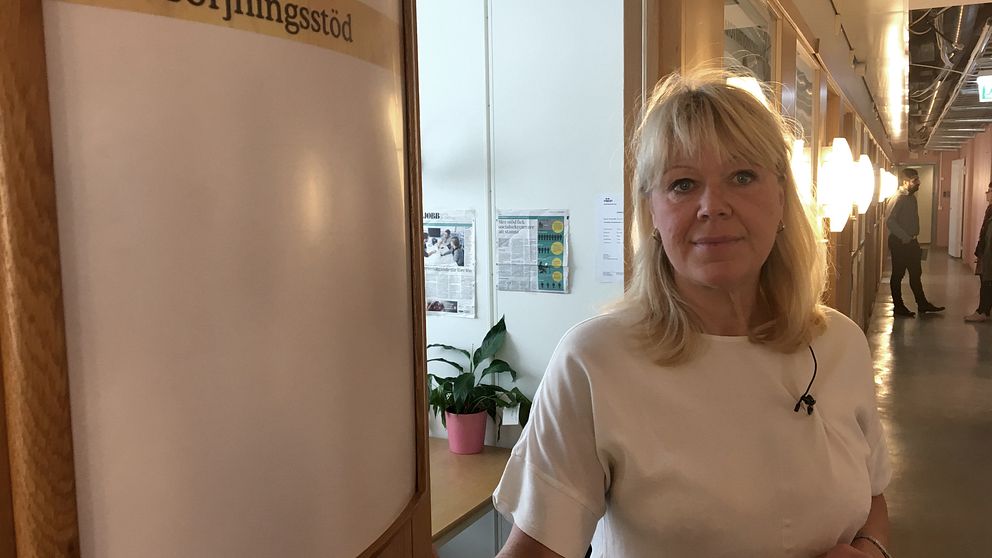 Anna Flink, områdeschef på försörjningsstöd på Södertälje kommun.