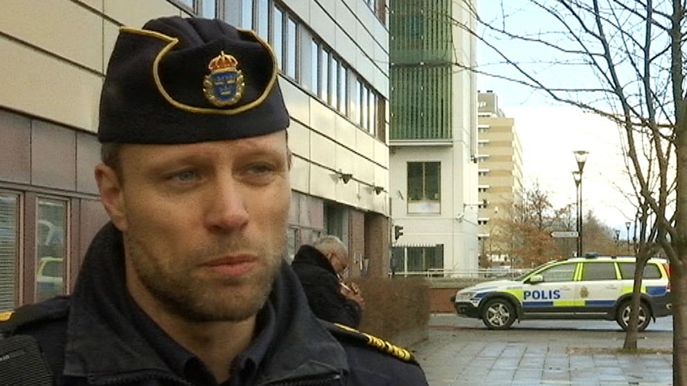 Emil Andersson, lokalområdespolischef i Sollentuna.
