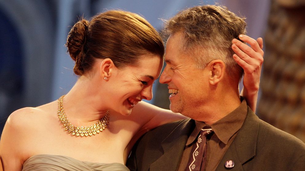 Anne Hathaway och Jonathan Demme 2008.