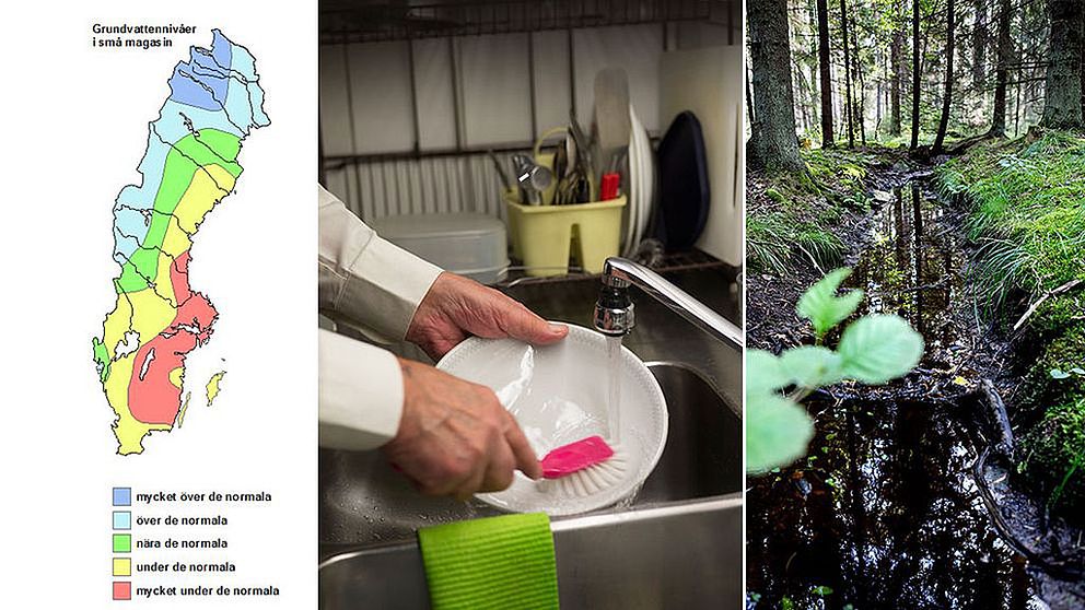 Rekordlåga grundvattennivåer i Sverige SVT Nyheter