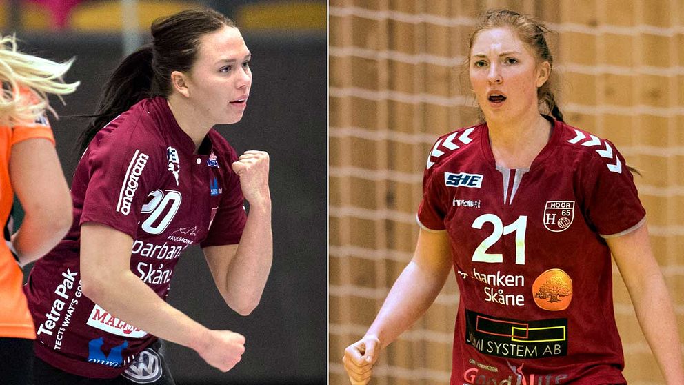 Två av SVT-experterns favoriter: Jenny Carlsson, Lugi, och Sofia Hvenfelt, H65.