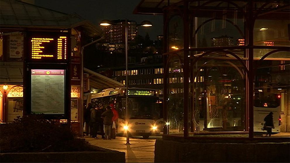 Busstationen Navet