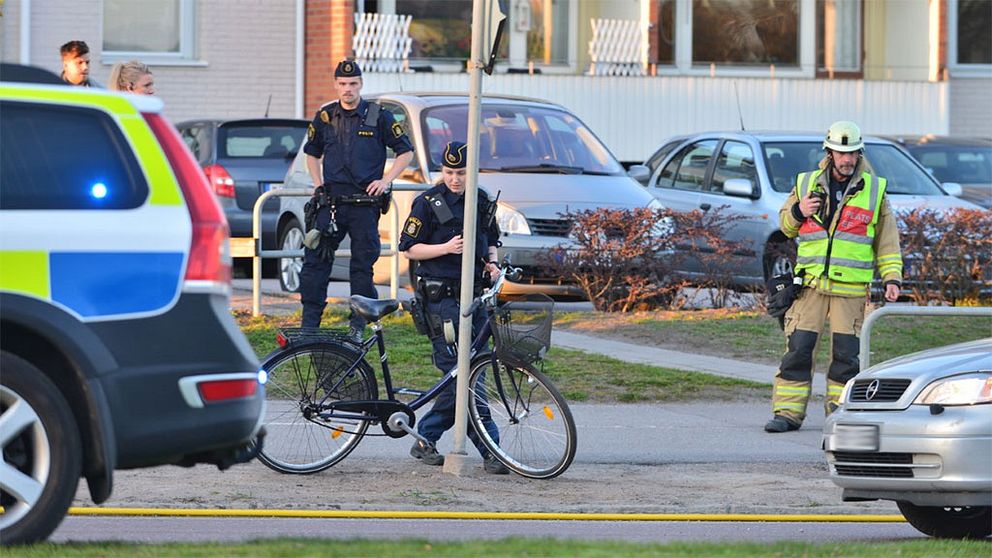 Norrköping cykel olycka trafik