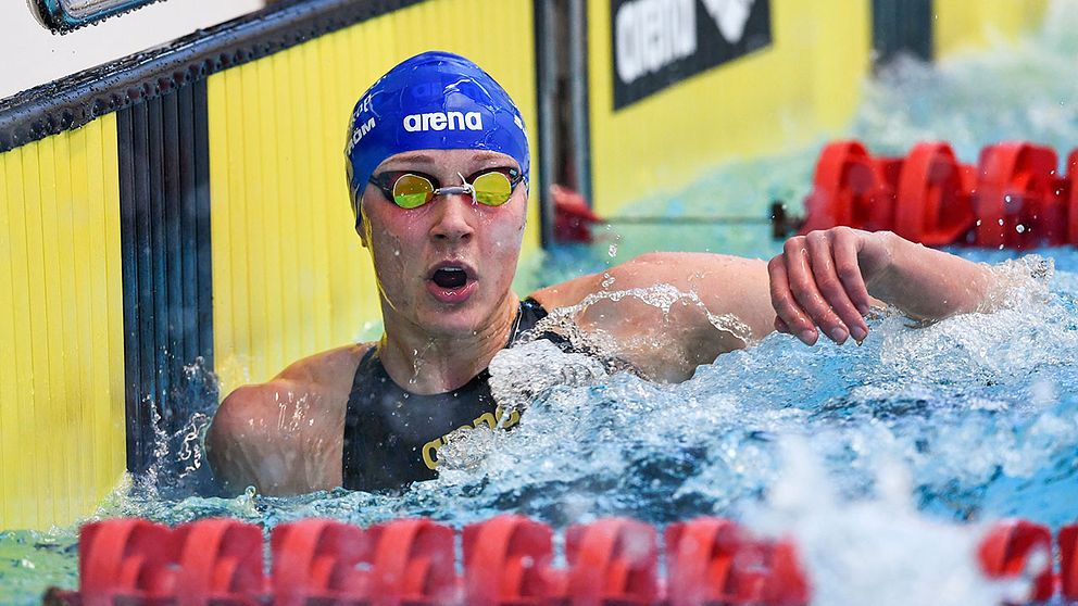 Sarah Sjöström slog till med årets fjärde bästa tid över 100 meter fritt när hon vann i Bergen.