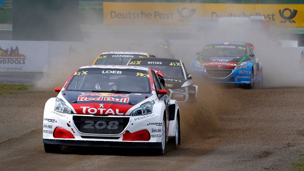 Sebastien Loeb var snabbast i kvalet på Hockenheim.