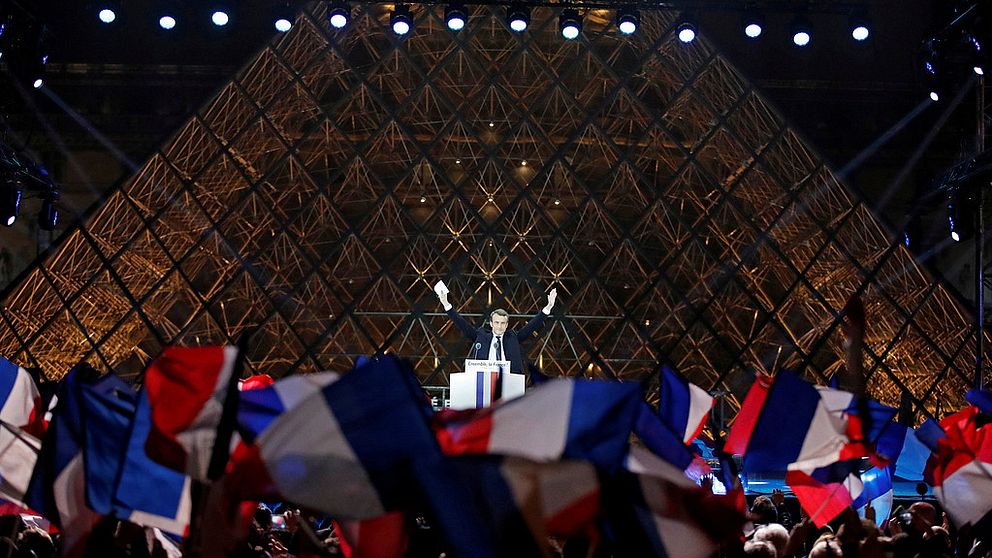 Frankrikes nye president Emmanuel Macron